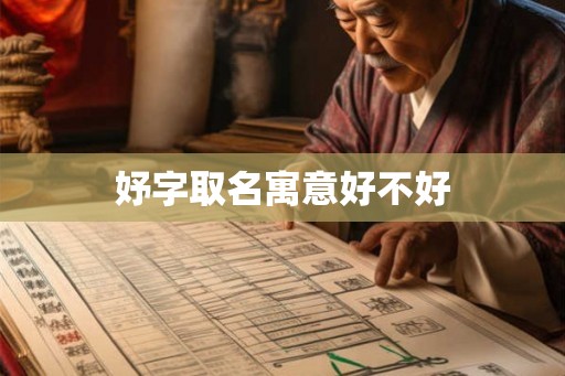 妤字取名寓意好不好
