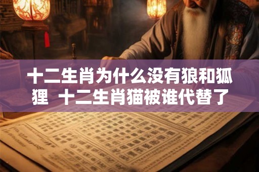 十二生肖为什么没有狼和狐狸 十二生肖猫被谁代替了 十二生肖为什么没有狼和狐狸 十二生肖猫被谁代替了
