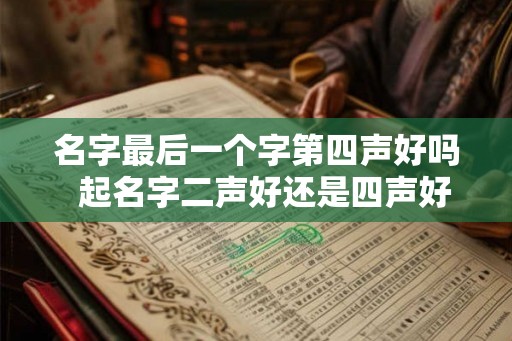 名字最后一个字第四声好吗 起名字二声好还是四声好 名字最后一个字第四声好吗 起名字二声好还是四声好