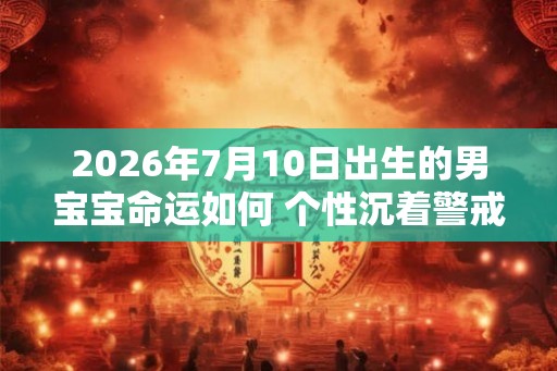 2026年7月10日出生的男宝宝命运如何 个性沉着警戒心强