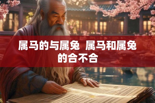 属马的与属兔  属马和属兔的合不合