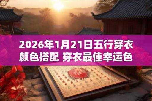 2026年1月21日五行穿衣颜色搭配 穿衣最佳幸运色