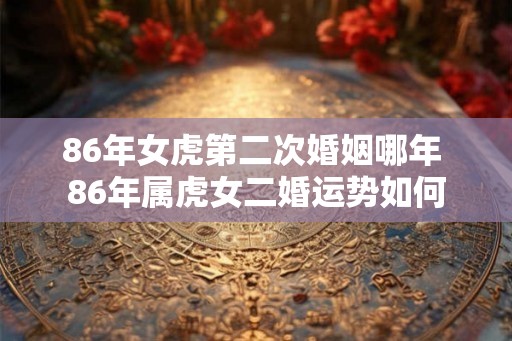 86年女虎第二次婚姻哪年 86年属虎女二婚运势如何
