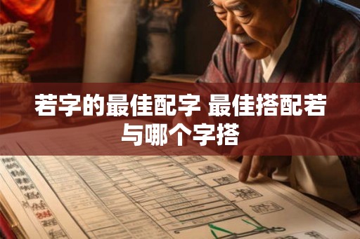 若字的最佳配字 最佳搭配若与哪个字搭 若字的最佳配字 最佳搭配若与哪个字搭