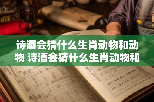 诗酒会猜什么生肖动物和动物 诗酒会猜什么生肖动物和动物