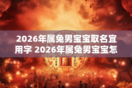 2026年属兔男宝宝取名宜用字 2026年属兔男宝宝怎么取名 2026年属兔男宝宝取名宜用字 2026年属兔男宝宝怎么取名