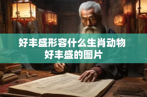 好丰盛形容什么生肖动物 好丰盛的图片