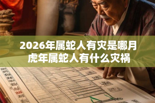 2026年属蛇人有灾是哪月 虎年属蛇人有什么灾祸 2026年属蛇人有灾是哪月 虎年属蛇人有什么灾祸