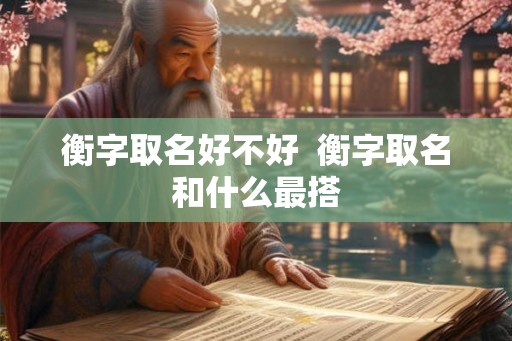 衡字取名好不好  衡字取名和什么最搭