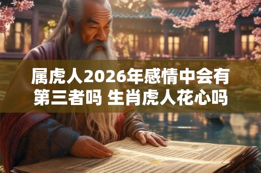 属虎人2026年感情中会有第三者吗 生肖虎人花心吗