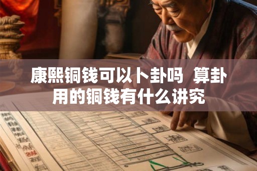 康熙铜钱可以卜卦吗  算卦用的铜钱有什么讲究