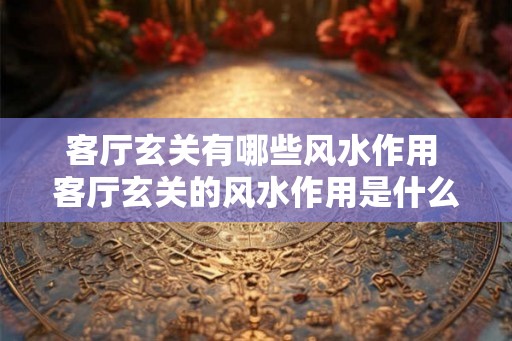 客厅玄关有哪些风水作用 客厅玄关的风水作用是什么