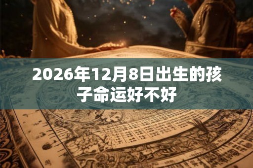 2026年12月8日出生的孩子命运好不好 2026年12月8日出生的孩子命运好不好