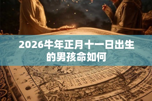 2026牛年正月十一日出生的男孩命如何