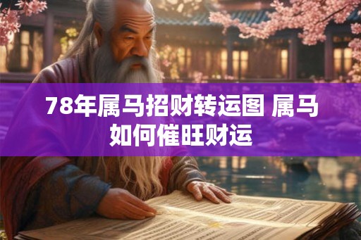78年属马招财转运图 属马如何催旺财运 78年属马招财转运图 属马如何催旺财运