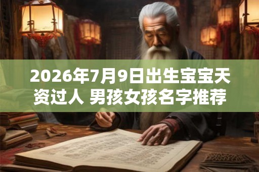 2026年7月9日出生宝宝天资过人 男孩女孩名字推荐 2026年7月9日出生宝宝天资过人 男孩女孩名字推荐