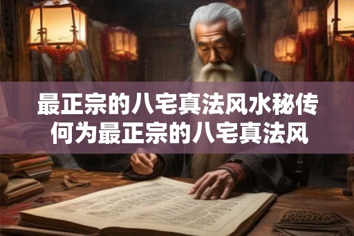 最正宗的八宅真法风水秘传 何为最正宗的八宅真法风水秘传