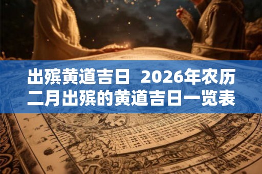 出殡黄道吉日  2026年农历二月出殡的黄道吉日一览表