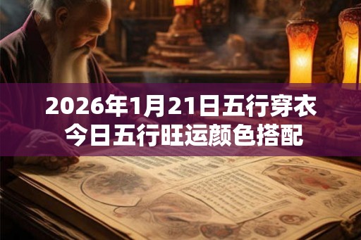 2026年1月21日五行穿衣 今日五行旺运颜色搭配