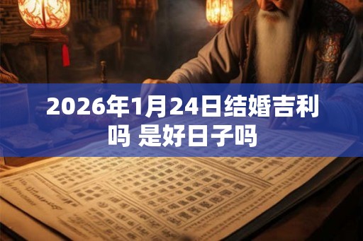 2026年1月24日结婚吉利吗 是好日子吗
