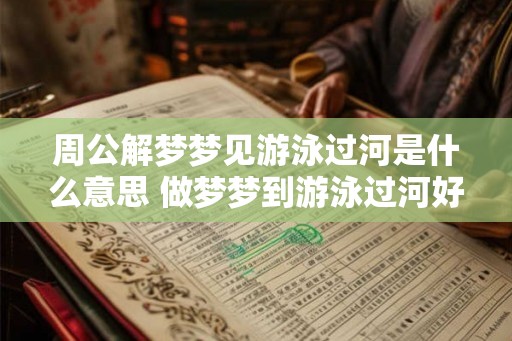 周公解梦梦见游泳过河是什么意思 做梦梦到游泳过河好不好）