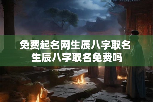 免费起名网生辰八字取名 生辰八字取名免费吗 免费起名网生辰八字取名 生辰八字取名免费吗