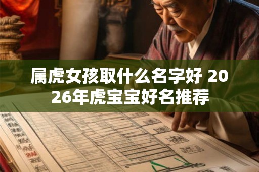 属虎女孩取什么名字好 2026年虎宝宝好名推荐