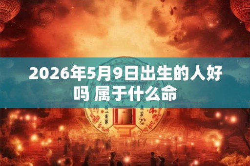 2026年5月9日出生的人好吗 属于什么命