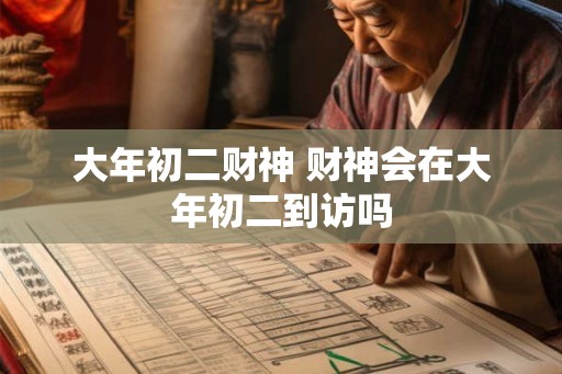 大年初二财神 财神会在大年初二到访吗
