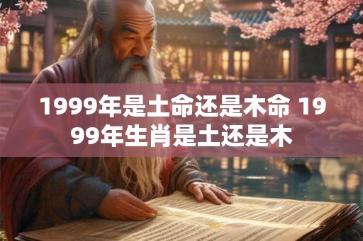 1999年是土命还是木命 1999年生肖是土还是木