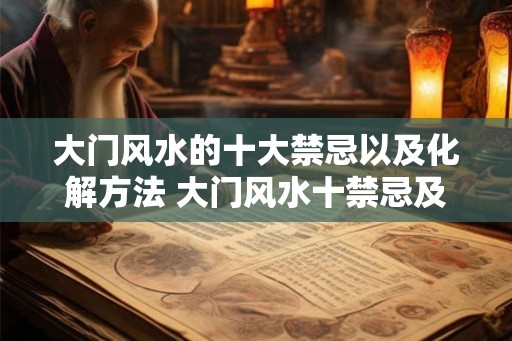 大门风水的十大禁忌以及化解方法 大门风水十禁忌及化解方法