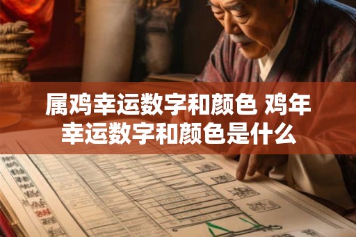 属鸡幸运数字和颜色 鸡年幸运数字和颜色是什么 属鸡幸运数字和颜色 鸡年幸运数字和颜色是什么