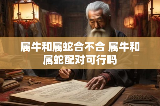 属牛和属蛇合不合 属牛和属蛇配对可行吗