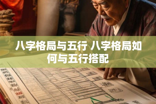 八字格局与五行 八字格局如何与五行搭配