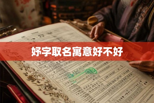 妤字取名寓意好不好 妤字取名寓意好不好