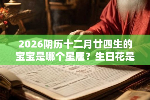 2026阴历十二月廿四生的宝宝是哪个星座？生日花是什么？