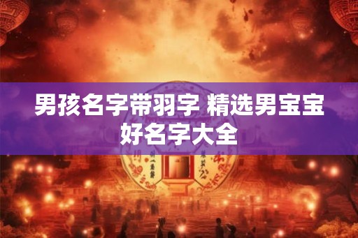 男孩名字带羽字 精选男宝宝好名字大全