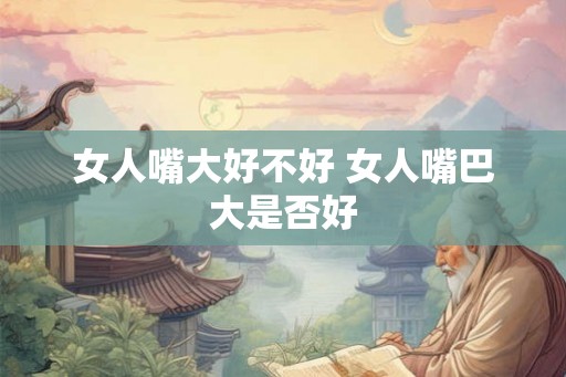 女人嘴大好不好 女人嘴巴大是否好 女人嘴大好不好 女人嘴巴大是否好