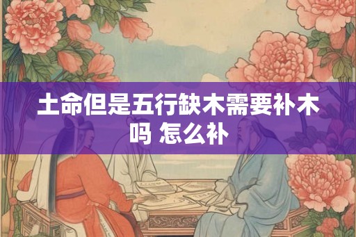 土命但是五行缺木需要补木吗 怎么补