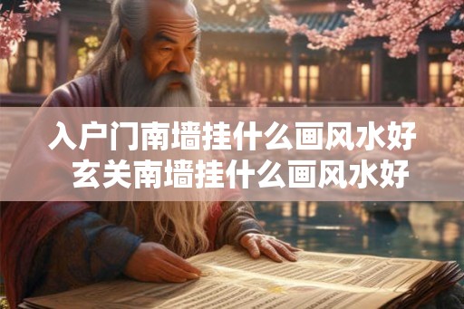 入户门南墙挂什么画风水好  玄关南墙挂什么画风水好