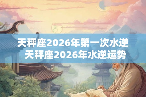 天秤座2026年第一次水逆  天秤座2026年水逆运势