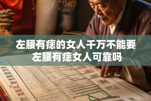 左腰有痣的女人千万不能要 左腰有痣女人可靠吗