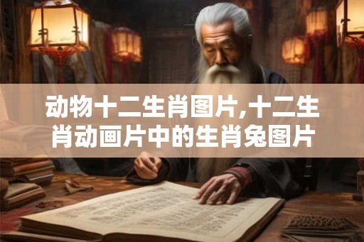 动物十二生肖图片,十二生肖动画片中的生肖兔图片