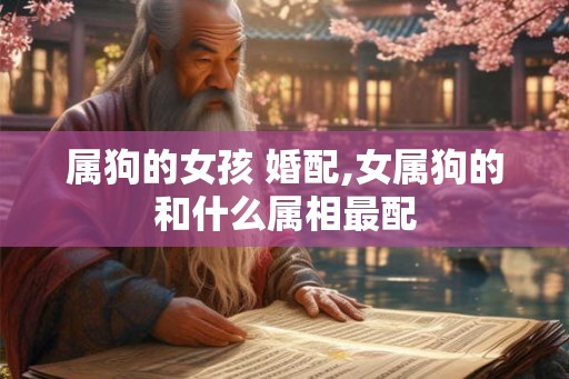 属狗的女孩 婚配,女属狗的和什么属相最配