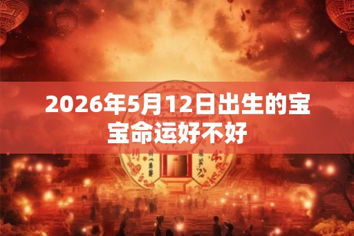 2026年5月12日出生的宝宝命运好不好