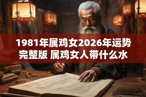 1981年属鸡女2026年运势完整版 属鸡女人带什么水晶好 1981年属鸡女2026年运势完整版 属鸡女人带什么水晶好