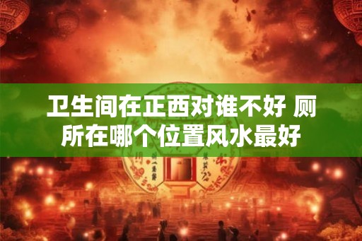 卫生间在正西对谁不好 厕所在哪个位置风水最好