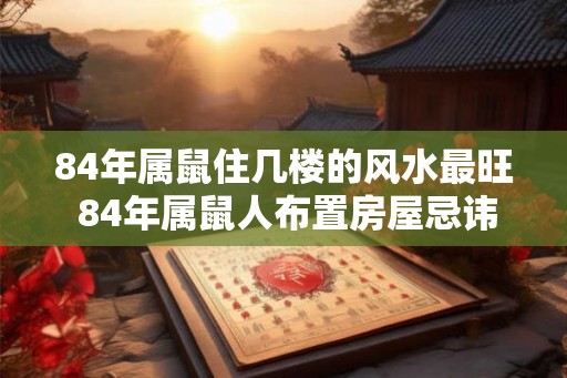 84年属鼠住几楼的风水最旺 84年属鼠人布置房屋忌讳