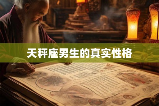 天秤座男生的真实性格 天秤座男生的真实性格