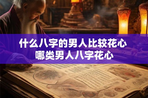 什么八字的男人比较花心 哪类男人八字花心